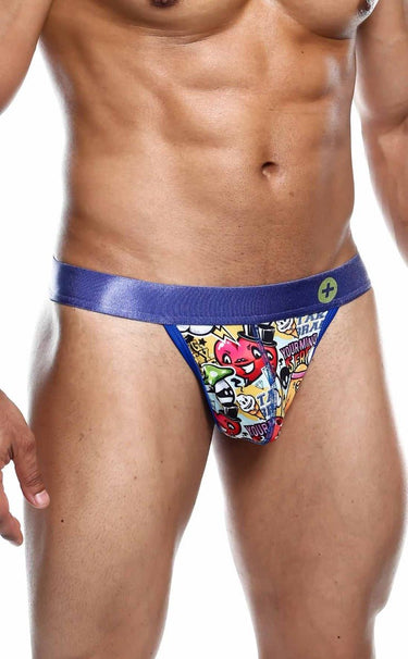 MaleBasics Hipster Thong Comics - MB206 - Cherries - S - 3