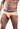 Brief - Malebasics Men's Sports Performance Hip Brief - Orange - M - MBM03 - Orange - M - Malebasics - 4