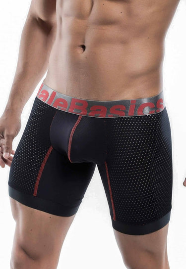 Malebasics Performance Titanium +Fit Boxer Brief - MBP01 - Black - 3XL - 2