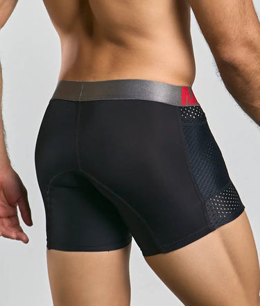 MaleBasics Titanium Pocket Boxer Brief-MBP03-Black-S-2