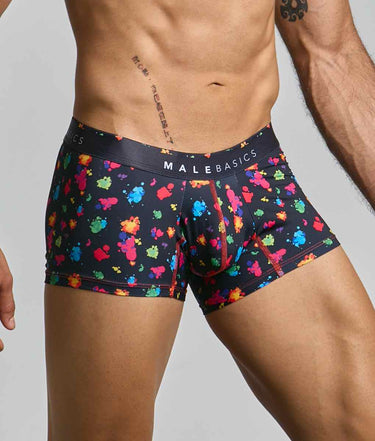 Malebasics Trunk Hipster Black Splash-MB201-BlackSplash-S-3