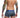Trunk hipster back view print color blue