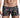 Malebasics New Hipster Trunk Black Splash front view