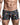 Malebasics New Hipster Trunk Black Splash front view