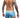 Trunk hipster back view print color blue with yellow