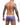 Trunk hipster back view print color purple with yellow 