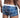 Trunk hipster back view blue print 