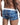 Trunk hipster back view blue print 