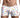 Hipster Trunk White Splash front view