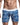 Malebasics New Hipster Boxer Brief Paros  front view color blue
