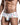 Malebasics New Hipster Brief White Splash side view 1