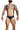 MOB Open Back Body in lustrous Polyester, designed in Canada and ethically made in Colombia, featuring a daring back opening, available in black and red shades, epitomizing style with a purpose.