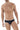 Brief - Mens 2PK Australian Briefs Clever 519940 - S - Black - White - Clever_519940_Black - White_S - Clever - 2