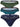 Thong - Mens 3PK Australian Latin Thongs Clever 100010 - S - Blue - Petrol - Green - Clever_100010_Blue - Petrol - Green_S - Clever - 7