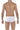 Trunk - Mens 3PK Australian Latin Trunks Clever 229930 - S - White - Black - Gray - Clever_229930_White - Black - Gray_S - Clever - 3