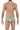 Trunk - Mens 3PK Australian Latin Trunks Clever 229934 - S - Olive Green - Dark Green - Green - Clever_229934_Olive Green - Dark Green - Green_S - Clever - 5