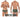 Trunk - Mens 3PK Australian Latin Trunks Clever 229934 - S - Olive Green - Dark Green - Green - Clever_229934_Olive Green - Dark Green - Green_S - Clever - 2