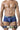 Mens 3PK Australian Latin Trunks Clever 229953 - Clever_229953_Beige - Blue - Green_S - 1