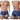Trunk - Mens 3PK Australian Latin Trunks Clever 229953 - S - Beige - Blue - Green - Clever_229953_Beige - Blue - Green_S - Clever - 2