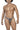 Thong - Mens 3PK Autralian Latin Thongs Clever 100008 - S - Black - Orange - Black - Clever_100008_Black - Orange - Black_S - Clever - 6