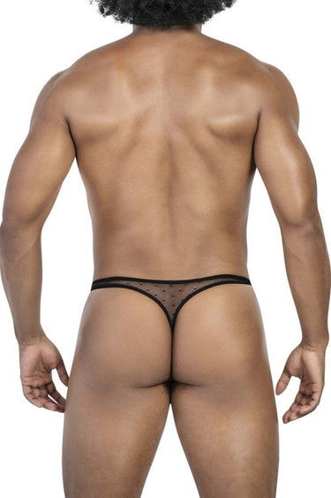 Mens 3PK Autralian Latin Thongs Clever 100008 - Clever_100008_Black - Orange - Black_S - 3