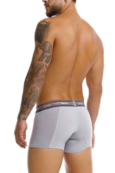 Mens Albaricoque Trunks Unico 25040100123 - Unico_25040100123_59 - Gray_S - 3