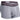 Trunk - Mens Albaricoque Trunks Unico 25040100123 - S - 59 - Gray - Unico_25040100123_59 - Gray_S - Unico - 6