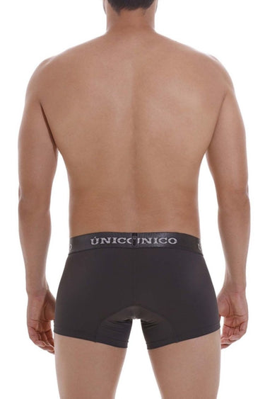 Trunk - Mens Asfalto M22 Trunks Unico 22120100108 - S - 96 - Dark Gray - Unico_22120100108_96 - Dark Gray_S - Unico - 3