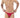 Bikini - Mens Beatnik Bikini Clever 1608 - S - Red - Clever - Malebasics