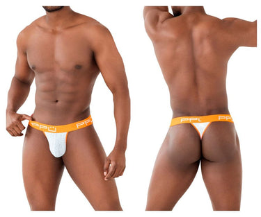 Mens Bulge Thongs PPU 2301 - PPU_2301_Orange_S - 2