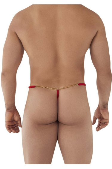 G - String - Mens Chain G - String CandyMan 99586 - S/M - Red - CandyMan_99586_Red_S/M - CandyMan - 3