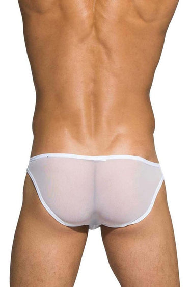 Mens Desire Intima Low Rise Bikini Private Structure DIAMU3455BT - Private Structure_DIAMU3455BT_White_S - 3