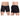 Mens FEEL GR8 Cotton Boxer Briefs ErgoWear - FEEL_GR8_Cotton_Boxer_Briefs_Black_S - 1