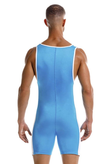 Bodysuit - Mens Fighter Bodysuit JOR 2216 - S - Turquoise - JOR_2216_Turquoise_S - JOR - 3
