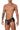 Thong - Mens Fringe Thongs CandyMan 99754 - S/M - Black - CandyMan_99754_Black_S/M - CandyMan - 4