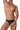 Thong - Mens Fringe Thongs CandyMan 99755 - S/M - Black - CandyMan_99755_Black_S/M - CandyMan - 1