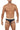 Brief - Mens Garter Mesh Briefs CandyMan 99722 - S/M - Black - CandyMan_99722_Black_S/M - CandyMan - 1