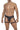 Thong - Mens Garter Mesh Thongs CandyMan 99798 - S - Black - CandyMan_99798_Black_S - CandyMan - 1