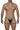 Thong - Mens Garter Thongs CandyMan 99678 - S/M - Black - CandyMan_99678_Black_S/M - CandyMan - 2