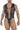 Bodysuit - Mens Gladiator Bodysuit CandyMan 99774 - S/M - Black - CandyMan_99774_Black_S/M - CandyMan - 1