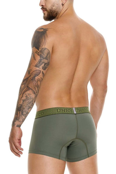 Trunk - Mens Glauco Trunks Unico 25020100105 - S - 43 - Green - Unico_25020100105_43 - Green_S - Unico - 3