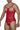 Bodysuit - Mens Harness Bodysuit CandyMan 99670 - S/M - Red - CandyMan_99670_Red_S/M - CandyMan - 4