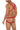Two Piece Set - Mens Harness - Bra Two Piece Set CandyMan 99731 - S/M - Red - CandyMan_99731_Red_S/M - CandyMan - 3