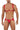 Two Piece Set - Mens Harness - Bra Two Piece Set CandyMan 99731 - S/M - Red - CandyMan_99731_Red_S/M - CandyMan - 1