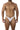 Bikini - Mens Jacquard Bikini Xtremen 91197 - S - White - Xtremen_91197_White_S - Xtremen - 1