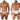 Bikini - Mens Jacquard Bikini Xtremen 91197 - S - White - Xtremen_91197_White_S - Xtremen - 2