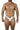 Bikini - Mens Jacquard Bikini Xtremen 91201 - S - White - Xtremen_91201_White_S - Xtremen - 1