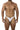 Thong - Mens Jacquard Thongs Xtremen 91198 - S - White - Xtremen_91198_White_S - Xtremen - 1