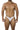 Thong - Mens Jacquard Thongs Xtremen 91200 - S - White - Xtremen_91200_White_S - Xtremen - 1