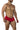 Trunk - Mens Jacquard Trunks Xtremen 91190 - S - Red - Xtremen_91190_Red_S - Xtremen - 4